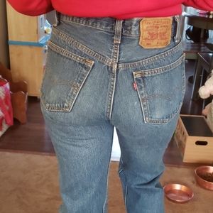 Vintage Levi 501 button fly